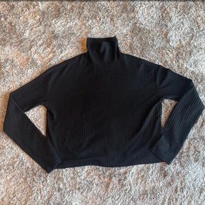 H&M Divided Black Turtle Neck Top